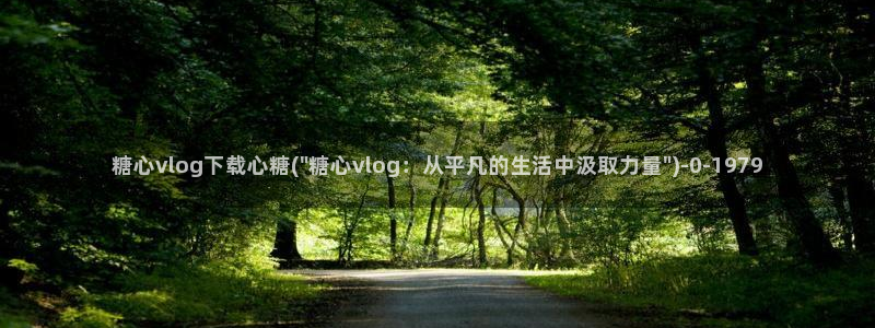 糖心vloga：糖心vlog下载心糖(\